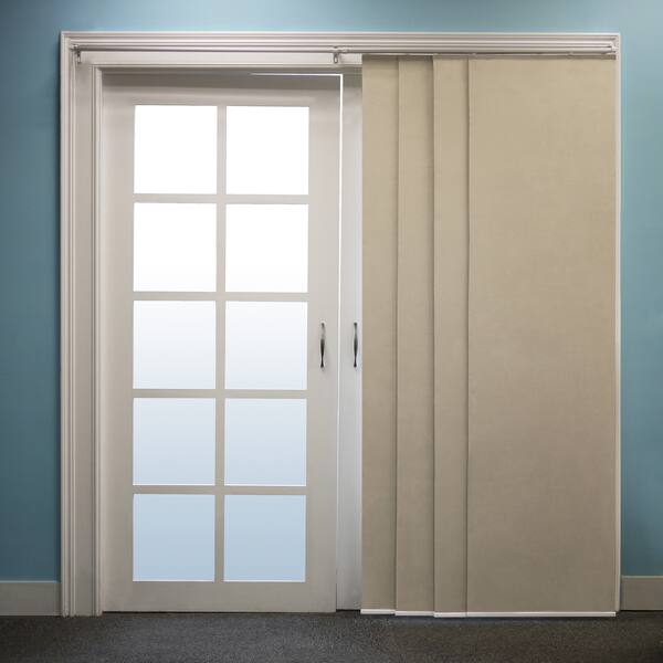Shop Chicology Adjustable Sliding Panel Cordless Shade Double Rail
