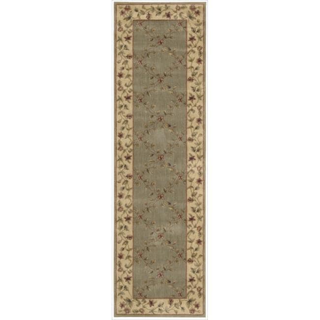 Nourison Summerfield Green Rug (23 X 8)