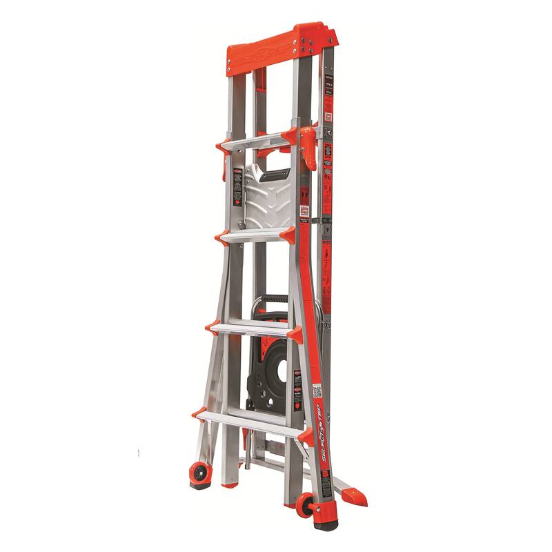 Little Giant Adjustable 5 - 8 ft. Select Step Ladder