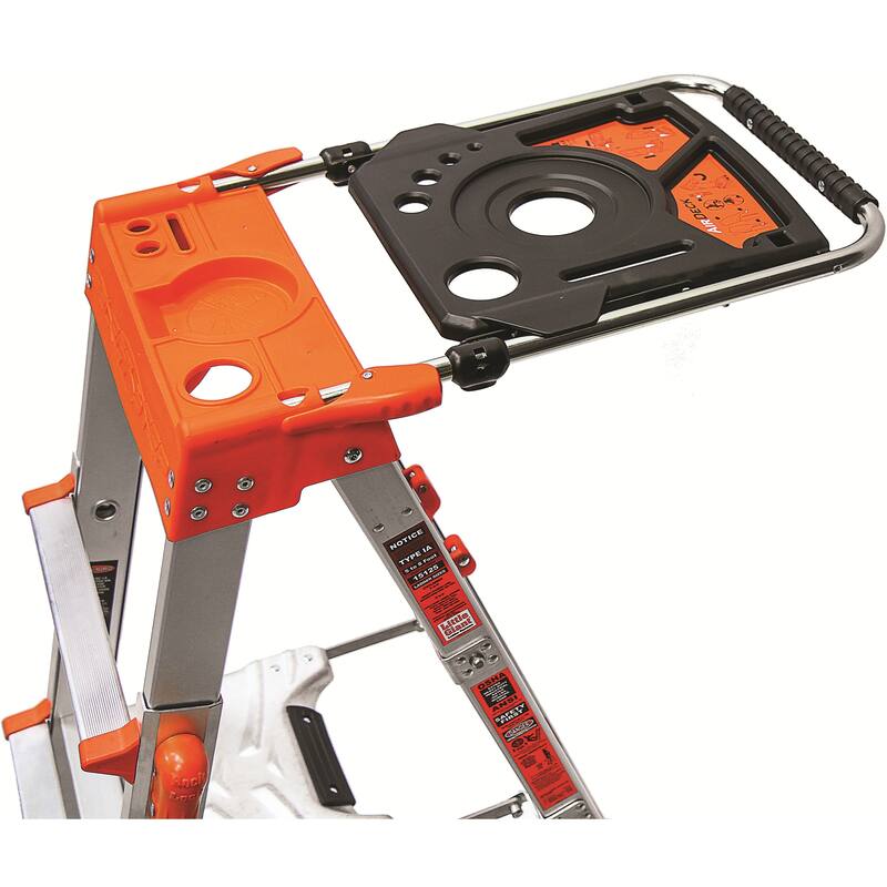 Little Giant Adjustable 5 - 8 ft. Select Step Ladder
