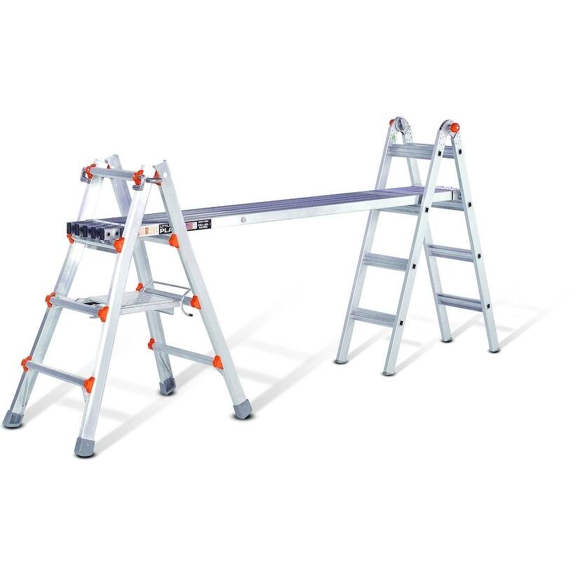 Little Giant 6 to 9-foot Telescoping Plank - Silver