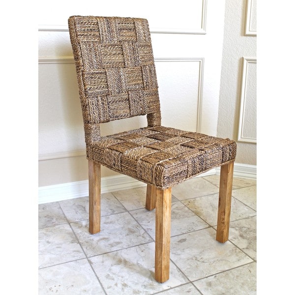 Rica High-back Basket Weave Chairs (Set of 2) - Free Shipping Today ...