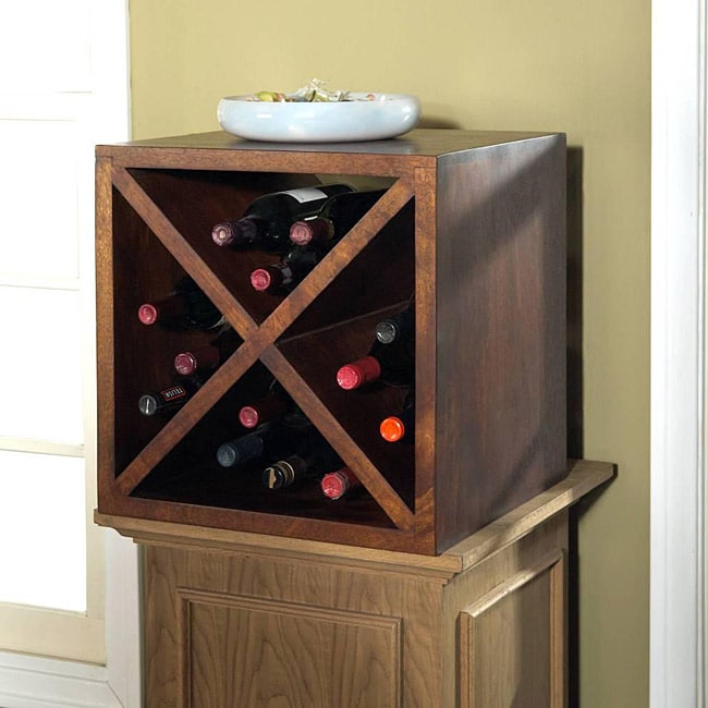 Solid Mango Wine Storage Cube