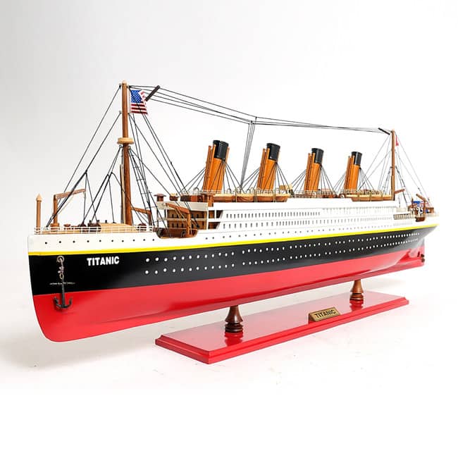 Old Modern Handicrafts Medium Painted Titanic