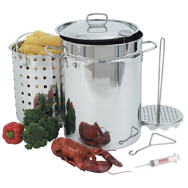 Bayou Classic 32 qt Turkey Fryer Pot Set