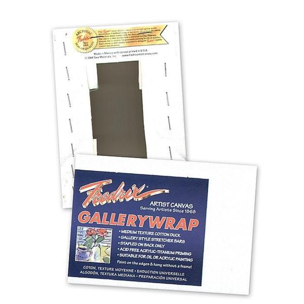 Fredrix 12 inch x 36 inch Gallerywrap Pre stretched Canvas  