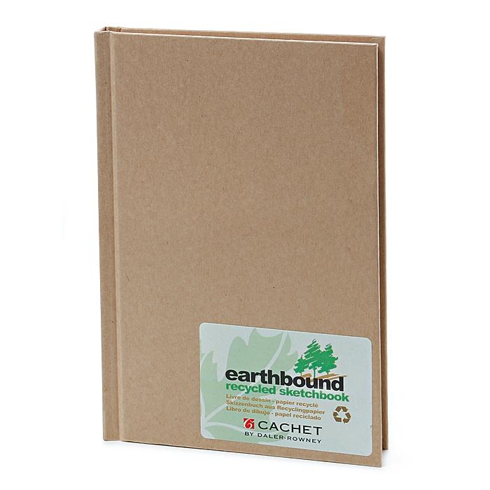 Cachet 5.25 inch X 8.25 inch Earthbound Sketch Book (5.25 inches x 8.25 inchesPages 80 unlined 100 percent recycled sheetsPaper weight 70 poundsBound Hardbound )