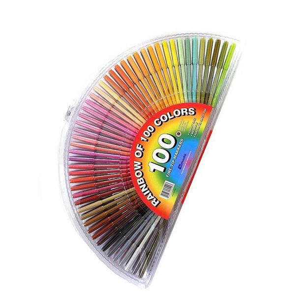 Armada Fine-tip Rainbow of 100 Colors Markers