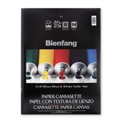 Bienfang 16 inch x 20 inch Canvasette Paper Canvas Pad Canvas