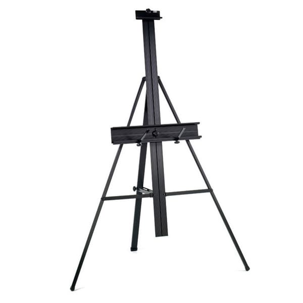 Studio Designs Black Aluminum Floor Easel   13813044  