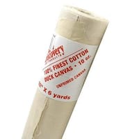 Discovery 60-inch x 6-yard Unprimed Blank Cotton Canvas Roll