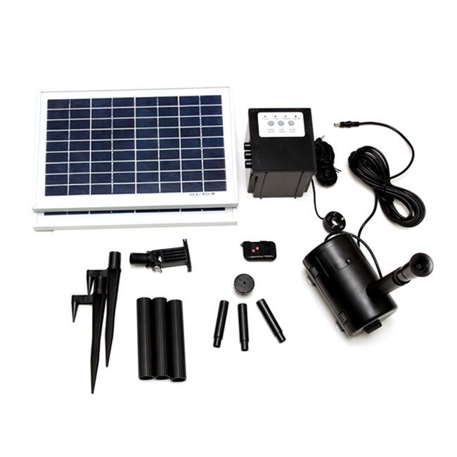 Timer Control 16-watt Solar Water Pump With Remote Control