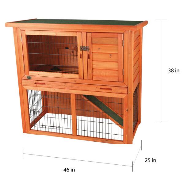 TRIXIE Rabbit Hutch with Sloped Roof (L) - Bed Bath & Beyond - 6155898