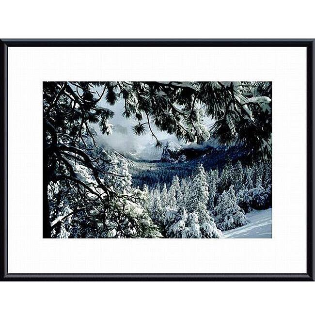 John K. Nakata 'First Snow' Framed Art Print