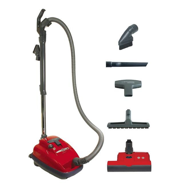 Sebo 9687AM Airbelt K3 Red with ET-1 Vacuum