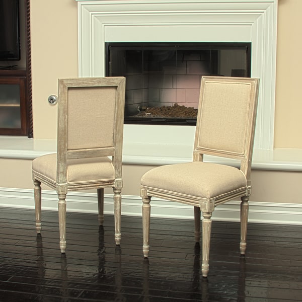 Weathered Oak Dining Chairs (Set of 2) Free Shipping Today