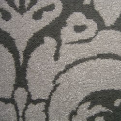 preview thumbnail 2 of 0, Admire Home Living Brilliance Damask Grey Area Rug (7'9 x 11')