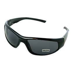 black sports sunglasses