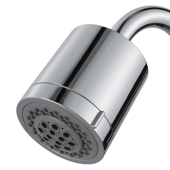 Dual-function Chrome Shower Head