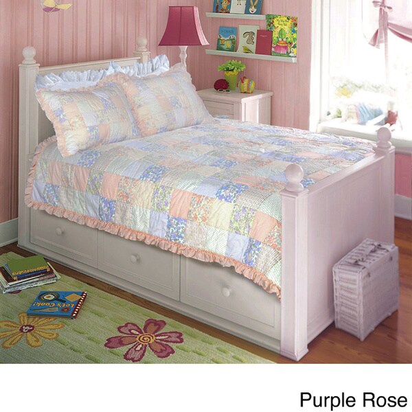 Rose Quilt Set - Free Shipping Today - Overstock.com - 13814765
