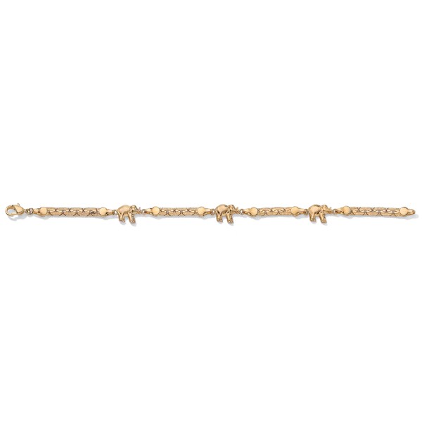 14k solid gold ankle bracelets