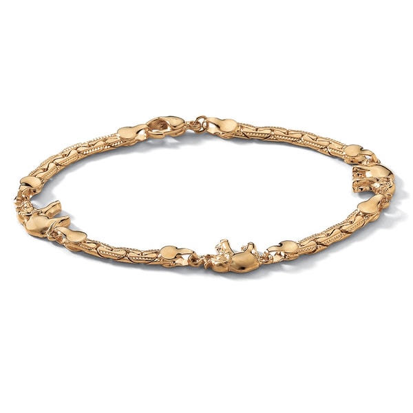 14 karat gold ankle bracelets