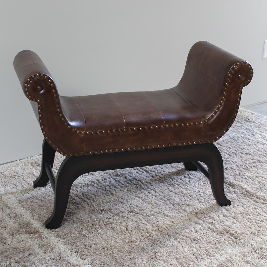 International Caravan Carmel Indoor Vanity Bench