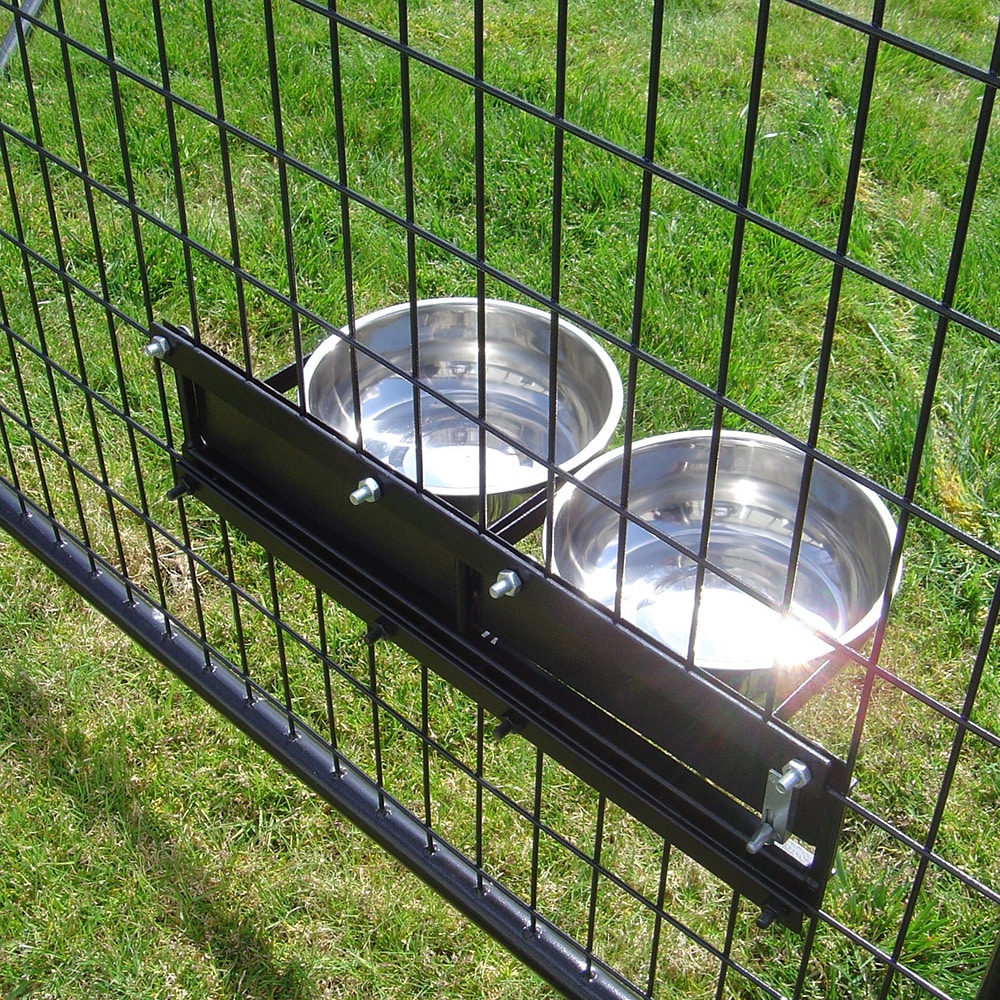 rotating dog feeder