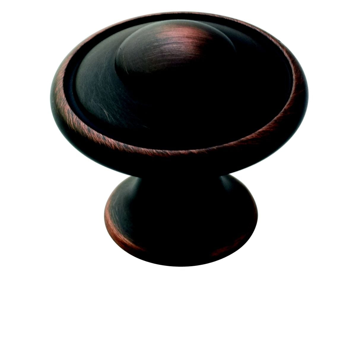 Amerock Oil Rubbed Bronze Two ring Knobs (pack Of 10)