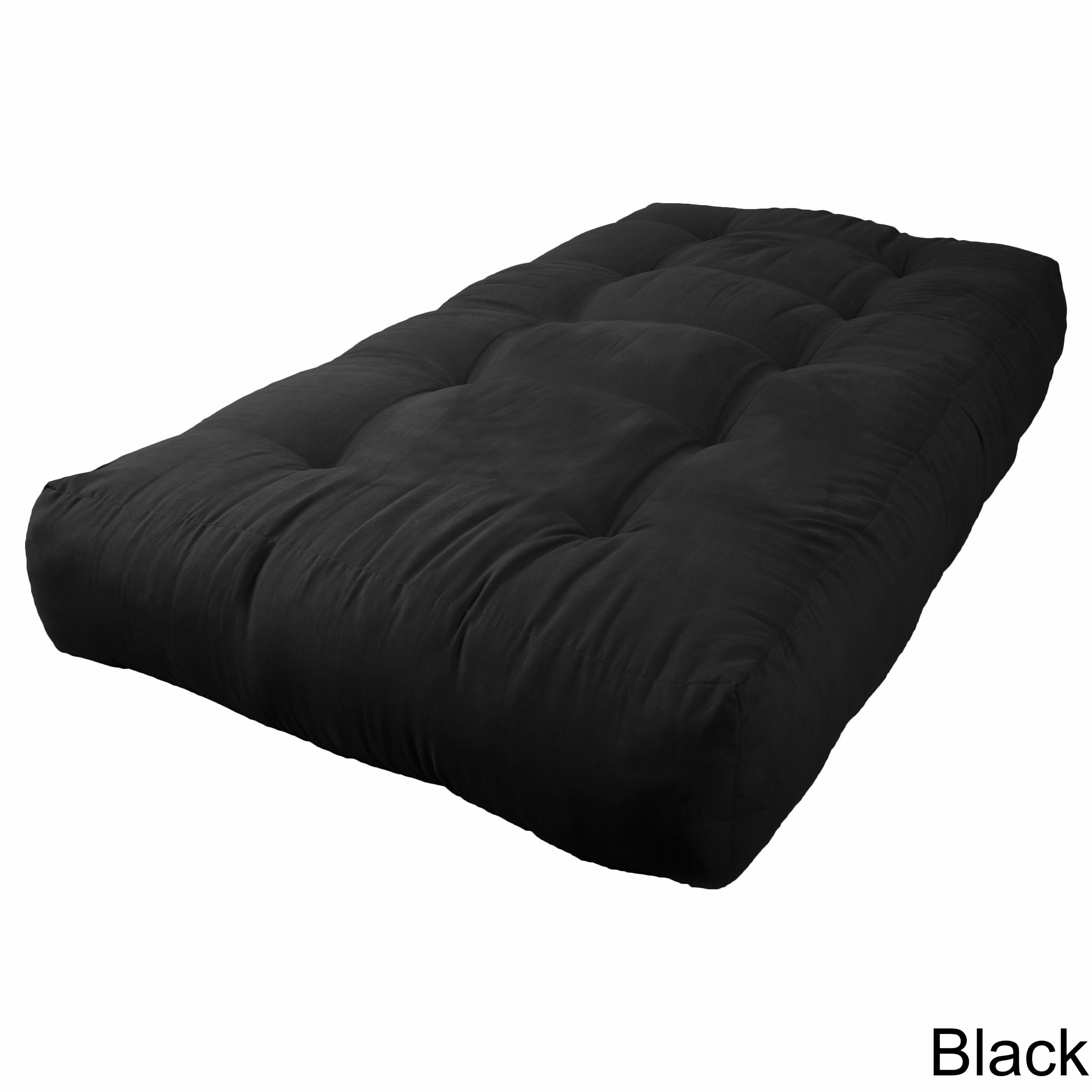 Blazing Needles Vitality Micro Suede Fabric 10 inch Twin size Futon Mattress