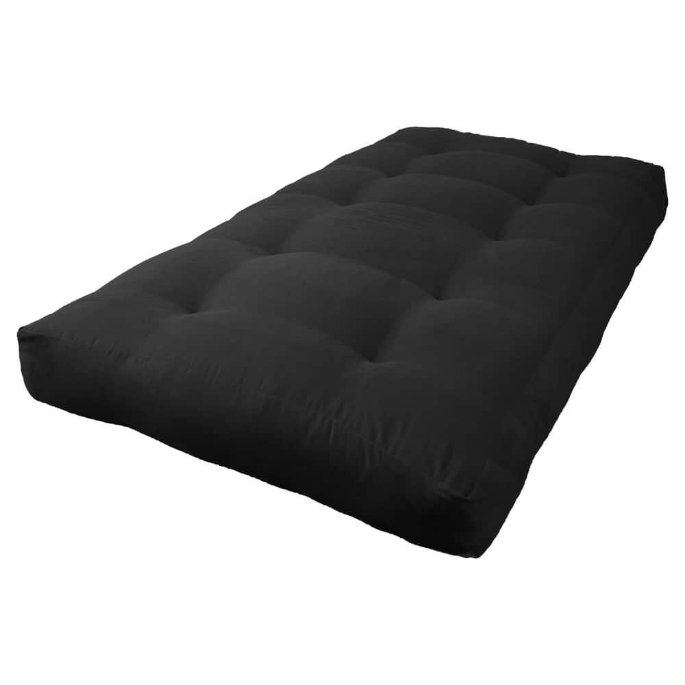 Blazing Needles Vitality 8-inch Twin-Size Microsuede Futon Mattress