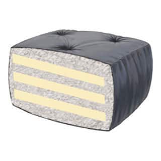 Blazing Needles Vitality 8-inch Queen-Size Microsuede Futon Mattress