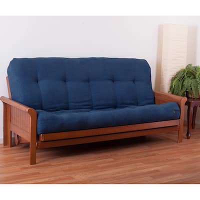 Blazing Needles Vitality 10-inch Microsuede Full Size Futon Mattress