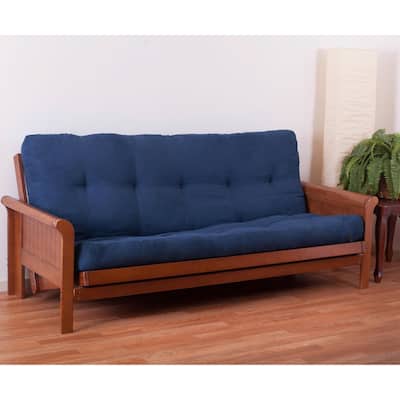 Blazing Needles Vitality 6-inch Micro Suede Full Size Futon Mattress