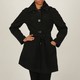 london fog single breasted hooded raincoat