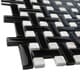 preview thumbnail 2 of 4, Merola Tile Reflections Basketweave Classic Glass/ Stone Mosaic Tiles (Pack of 10)