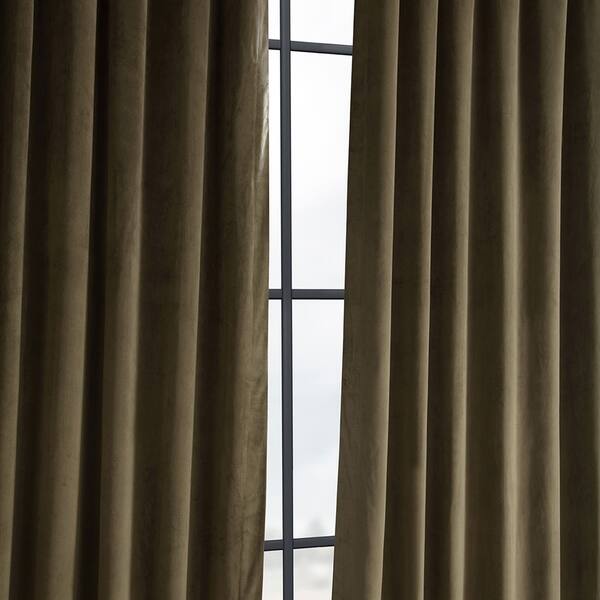 Shop Exclusive Fabrics Signature Hunter Green Velvet Blackout