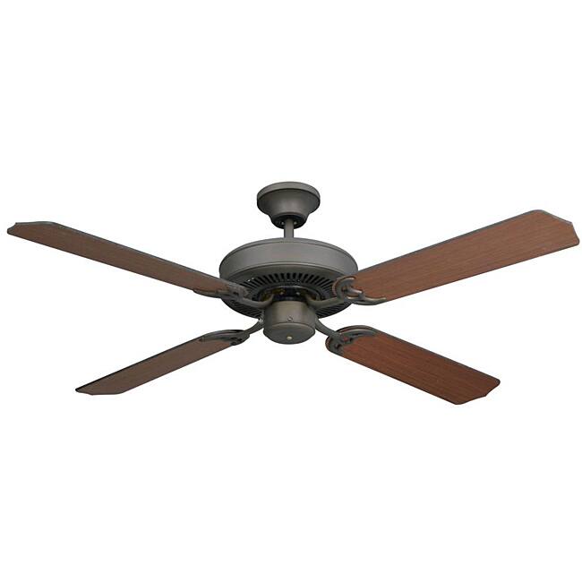 Transitional Oil Rubbed Bronze Ceiling Fan