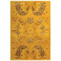 Safavieh Handmade Silk Road Gold New Zealand Wool/ Viscose Rug - 7'6 x 9'6