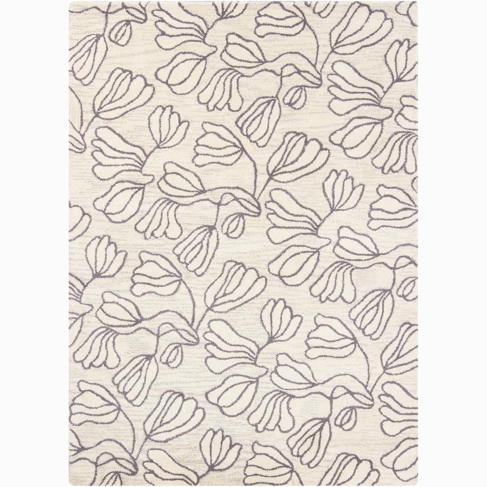 Artist's Loom Hand-tufted Transitional Floral Wool Rug (9'x13')