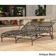 International Caravan Santa Fe Double Multi-position Patio Chaise - Thumbnail 3