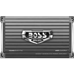 BOSS AUDIO AR1500M Armor 1500-Watt Monoblock, Class A/B 2 to 8 Ohm St