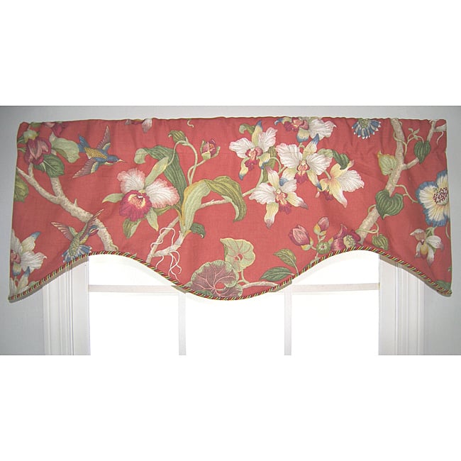 Birds of Paradise Cornice Valance