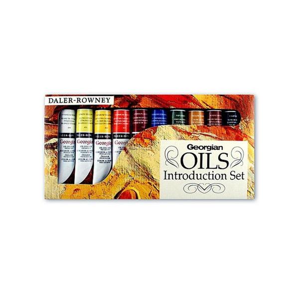 Daler Rowney Introduction to Georgian Oil (Set of 10) Oil Art Sets