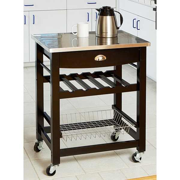 Stainless Steel Kitchen Island - Free Shipping Today - Overstock.com