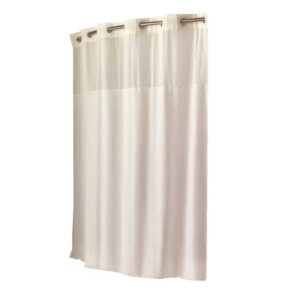 Hookless Beige Fabric Shower Curtain Bed Bath & Beyond 6170299