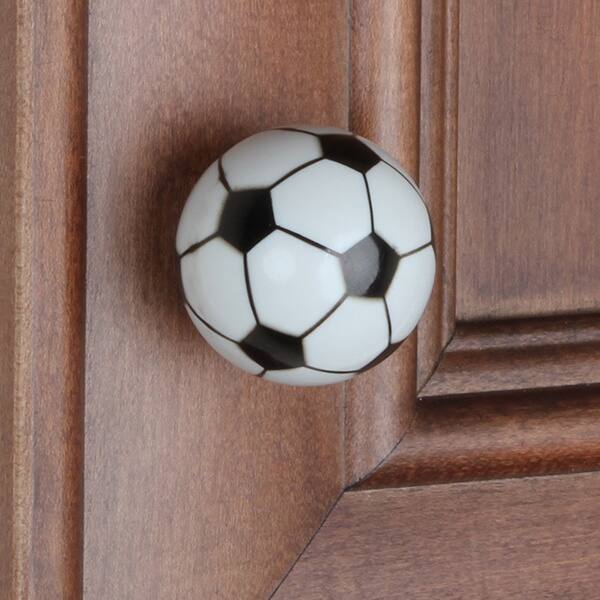 Shop Gliderite Soccer Ball Cabinet Or Dresser Sports Knobs Case