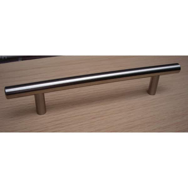 Shop Gliderite 7 Inch Solid Stainless Steel Finished Cabinet Bar