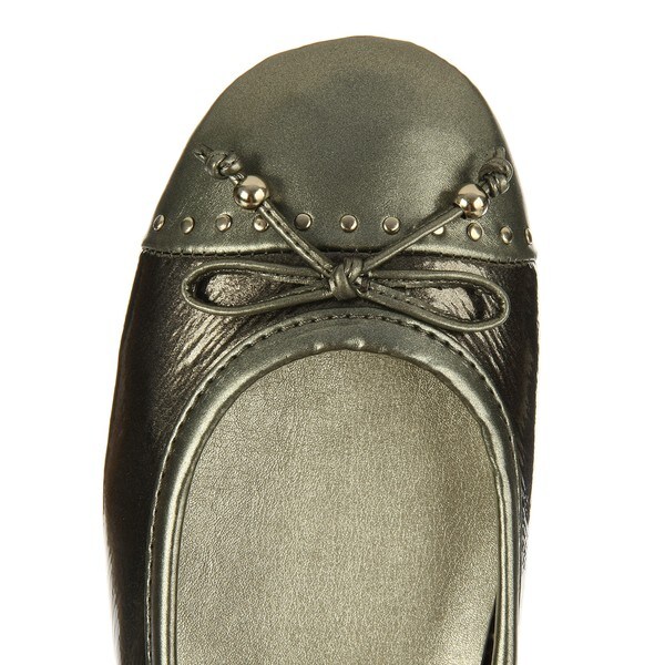 anne klein pewter flats