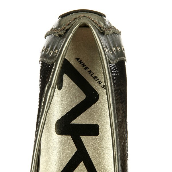 anne klein pewter flats